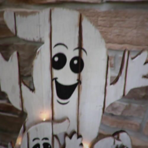 Haunted Hill Farm HHWOODGHST-1WH - 13