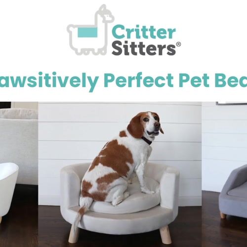 Critter Sitters CSPETBED4-CRM - 12